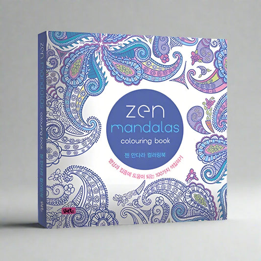 Zen Mandalas Coloring Book