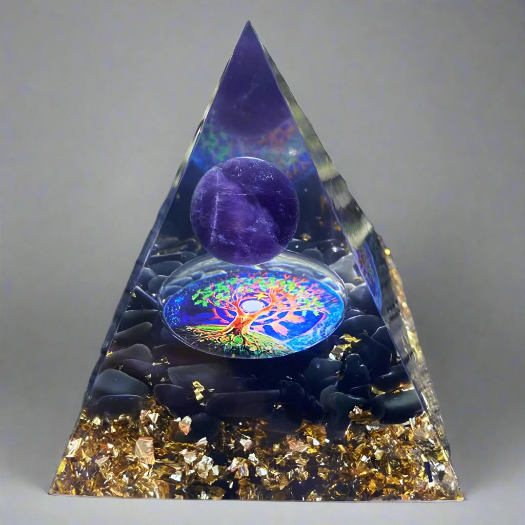 Orgonite Pyramid – Energy Cleansing