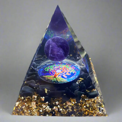 Orgonite Pyramid – Energy Cleansing